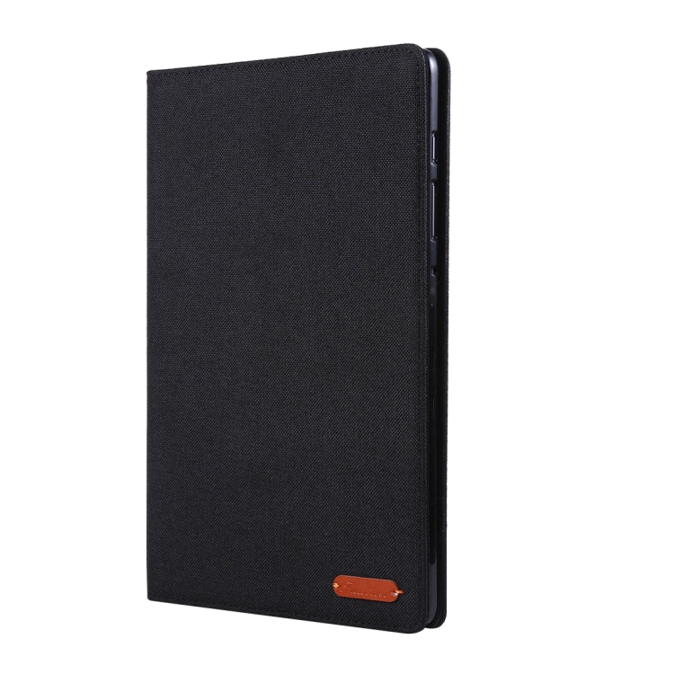 For Galaxy Tab S6 / T860 / T865 Cloth Teature Horizontal Flip PU Leather Case with with Holder & Card Slots & Pen Slot