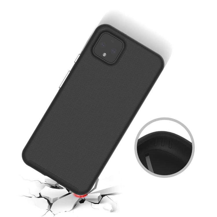 For Google Pixel 4  Anti-slip Armor Texture TPU + PC Case