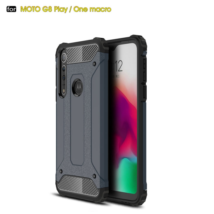 For Moto G8 Play Magic Armor TPU + PC Combination Case
