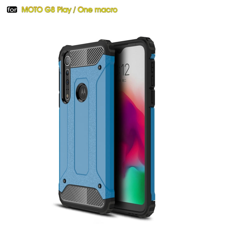 For Moto G8 Play Magic Armor TPU + PC Combination Case