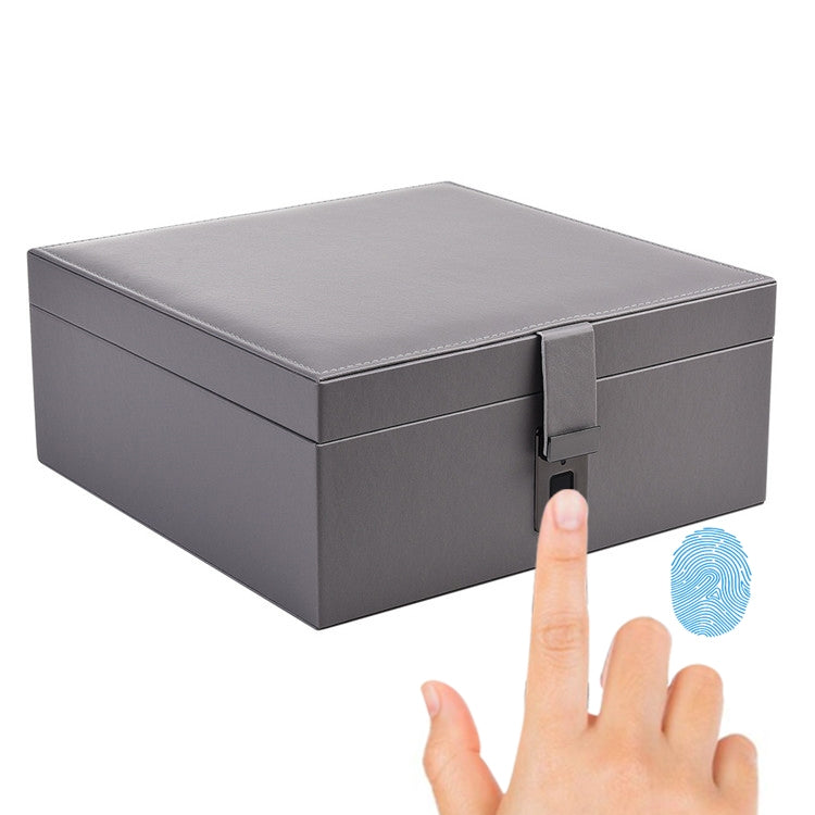 Fingerprint Lock Jewelry Box Jewelry Storage Box Jewelry Box Anti-Theft Fingerprint Jewelry Box