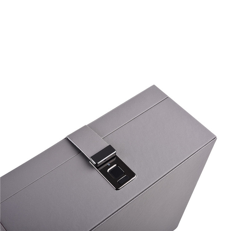 Fingerprint Lock Jewelry Box Jewelry Storage Box Jewelry Box Anti-Theft Fingerprint Jewelry Box