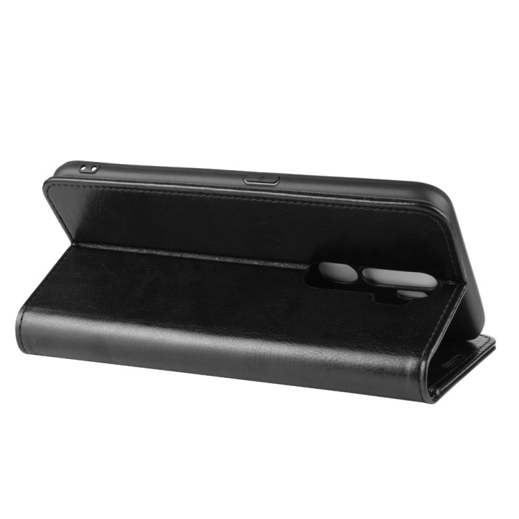 For OPPO A9 (2020)  R64 Texture Single Fold Horizontal Flip Leather Case with Holder & Card Slots & Wallet