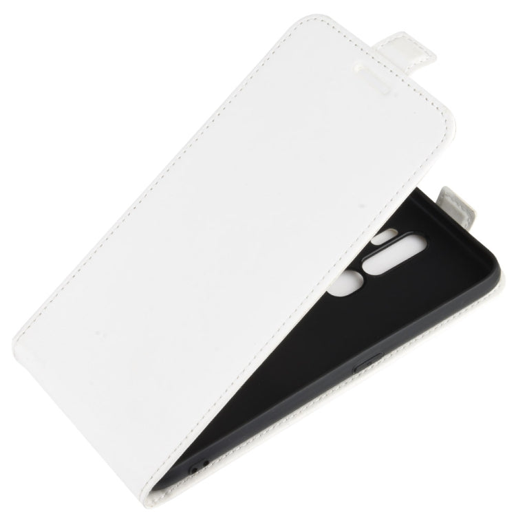 For OPPO A9 (2020) Crazy Horse Vertical Flip Leather Protective Case