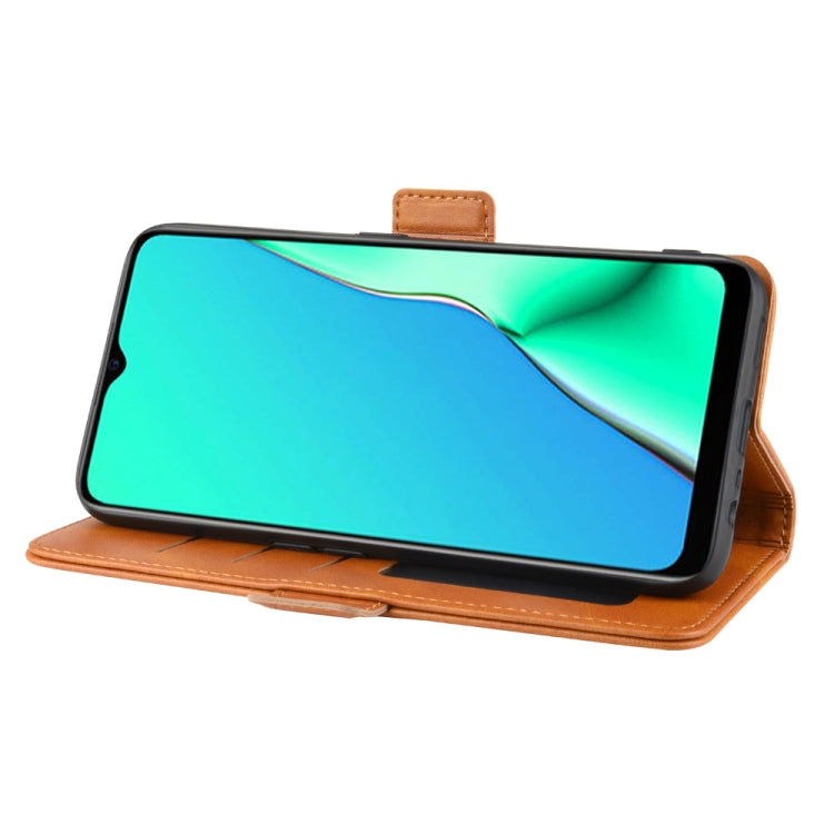 For OPPO A9 (2020) Dual-side Magnetic Buckle Horizontal Flip Leather Case with Holder & Card Slots & Wallet & Photo Frame