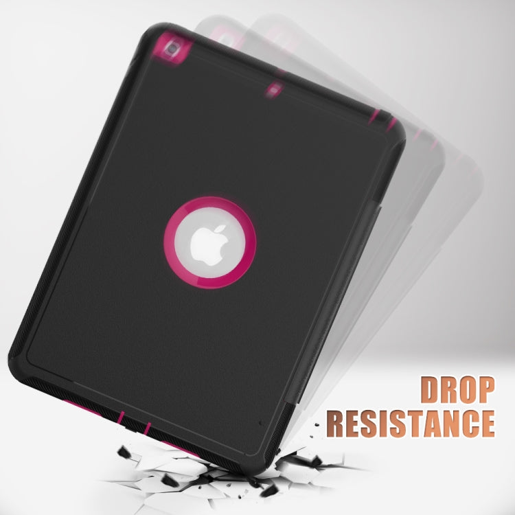 For iPad 10.2 2020 / 2019 Magnetic Horizontal Flip Protective Case with Three-folding Holder & Sleep / Wake-up Function & Pen Slots