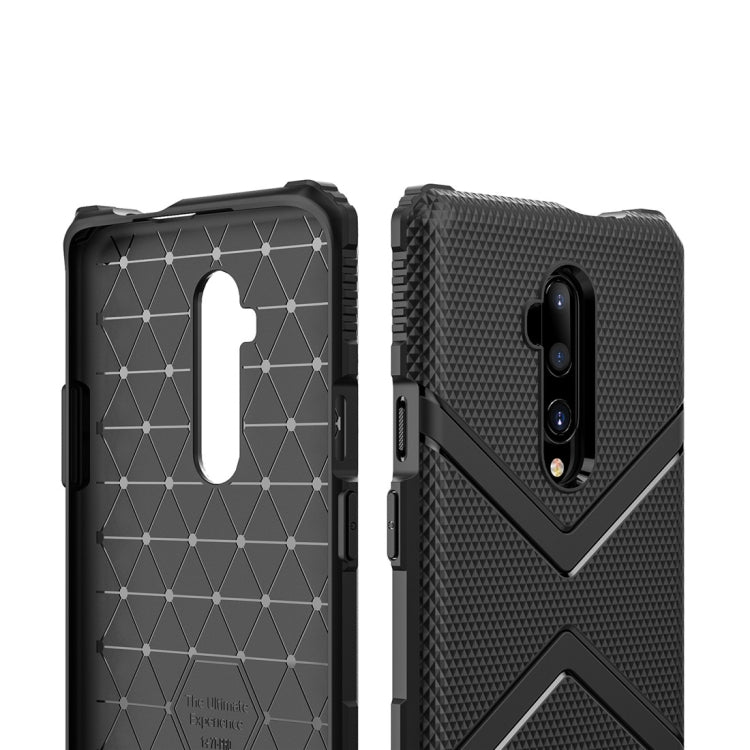 For Oneplus 7T Pro  Diamond Shield TPU Drop Protection Case(Green)