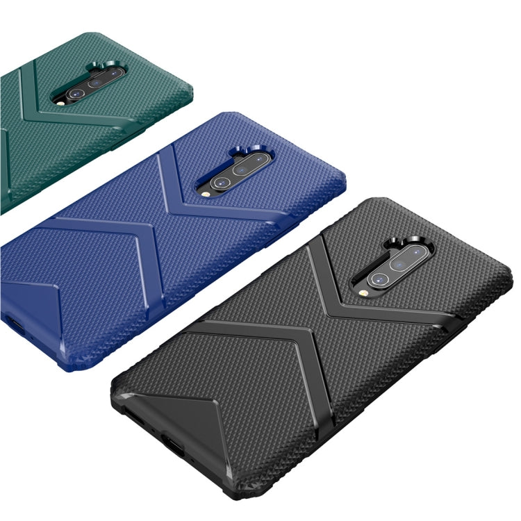 For Oneplus 7T Pro  Diamond Shield TPU Drop Protection Case(Green)