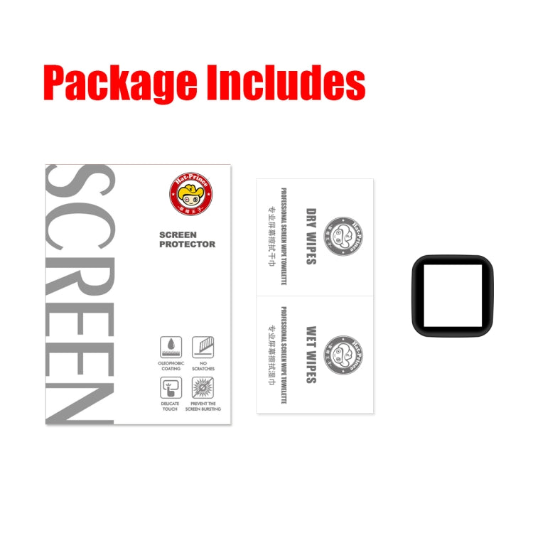 For Fitbit Versa 2 (2019) ENKAY Hat-prince 3D Full Screen Soft TPU Edge + Soft Glass HD Screen Protector Film