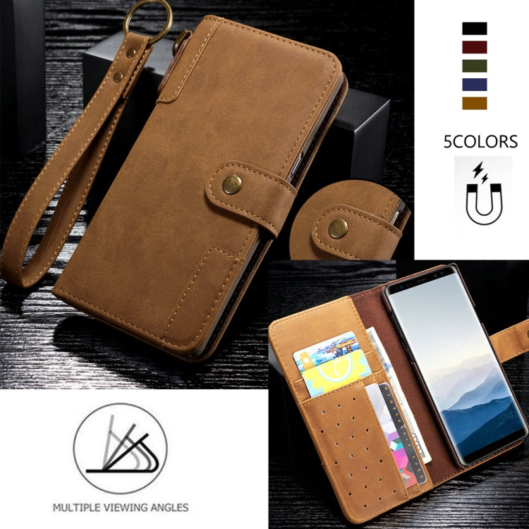 For Galaxy S10 Plus Cowhide Texture Horizontal Flip Leather Case with Holder & Card Slots & Wallet & Lanyard