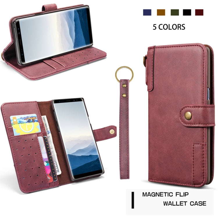 For Galaxy S10 Plus Cowhide Texture Horizontal Flip Leather Case with Holder & Card Slots & Wallet & Lanyard