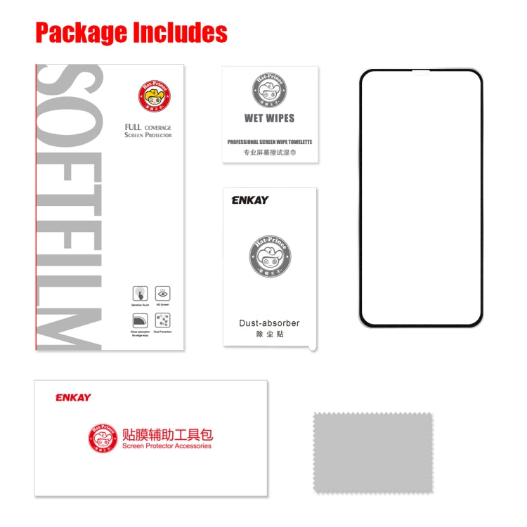 For iPhone 11 Pro Max / iPhone XS Max  Hat-Prince 0.2mm 9H Surface Hardness 3D Titanium Alloy Curved Edge Explosion-proof Tempered Glass Screen Protector