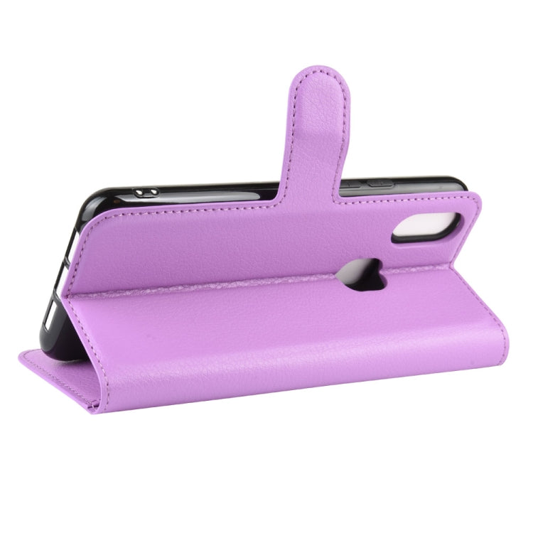 For LEAGOO M13 Litchi Texture Horizontal Flip Leather Case with Wallet & Holder & Card Slots