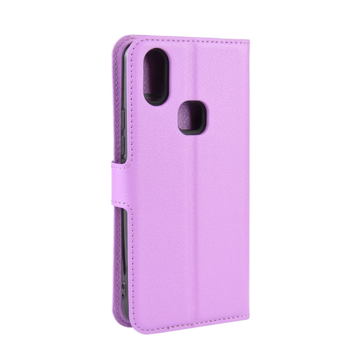 For LEAGOO M13 Litchi Texture Horizontal Flip Leather Case with Wallet & Holder & Card Slots
