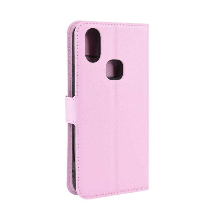 For LEAGOO M13 Litchi Texture Horizontal Flip Leather Case with Wallet & Holder & Card Slots