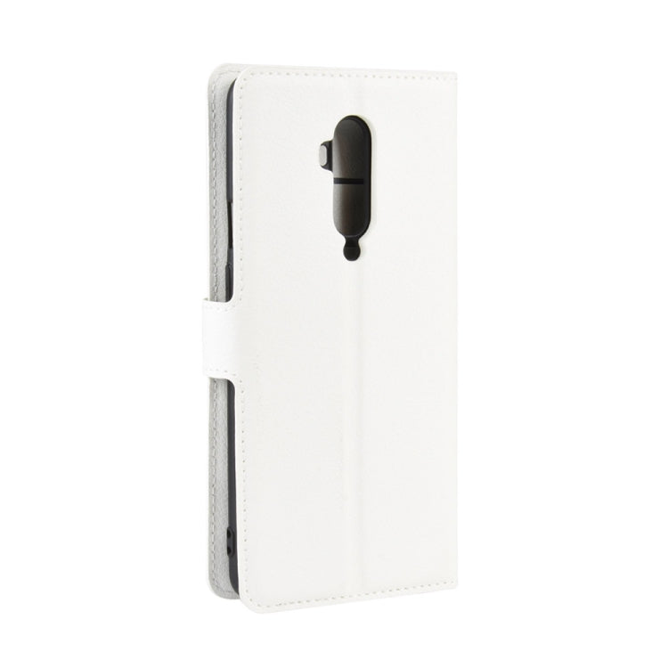 For OnePlus 7T Pro Litchi Texture Horizontal Flip Leather Case with Wallet & Holder & Card Slots