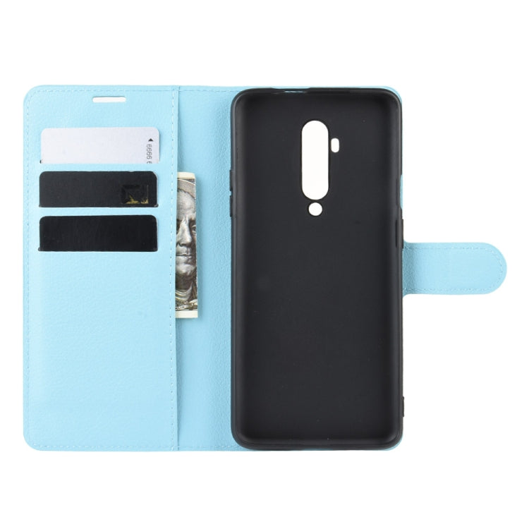 For OnePlus 7T Pro Litchi Texture Horizontal Flip Leather Case with Wallet & Holder & Card Slots