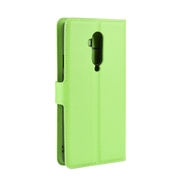 For OnePlus 7T Pro Litchi Texture Horizontal Flip Leather Case with Wallet & Holder & Card Slots