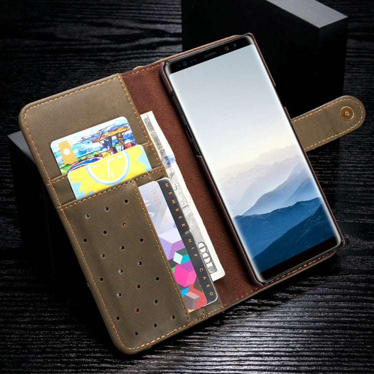 For Galaxy Note9 Cowhide Texture Horizontal Flip Leather Case with Holder & Card Slots & Wallet & Lanyard