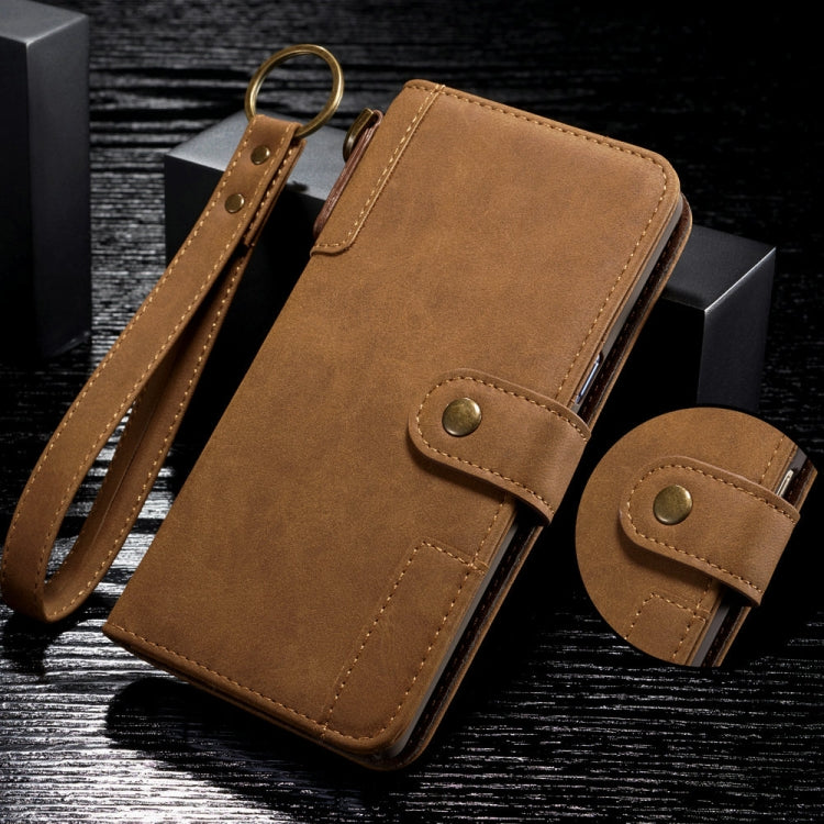 For Galaxy Note9 Cowhide Texture Horizontal Flip Leather Case with Holder & Card Slots & Wallet & Lanyard