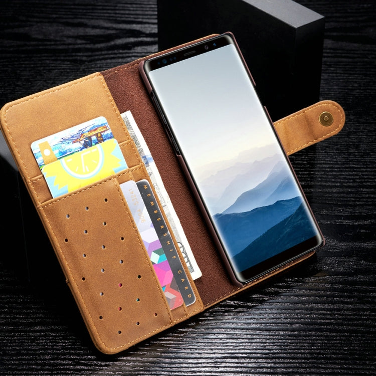 For Galaxy Note9 Cowhide Texture Horizontal Flip Leather Case with Holder & Card Slots & Wallet & Lanyard