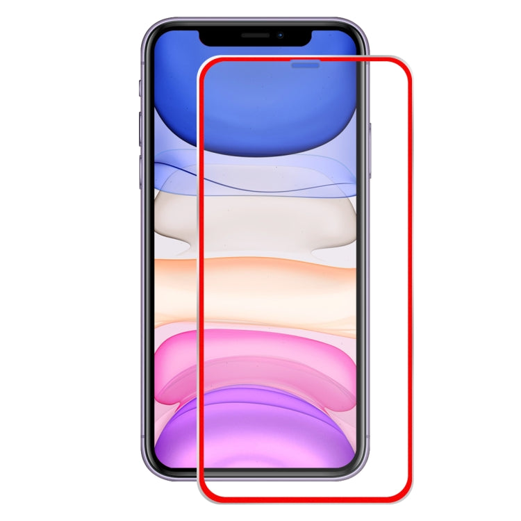 For iPhone 11 Hat-Prince 2 in 1 0.2mm 9H 3D Titanium Alloy Curved Edge Explosion-proof Tempered Glass Screen Protector + 0.2mm 9H 2.15D Round Edge Rear Camera Lens Tempered Glass Film