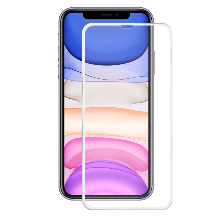 For iPhone 11 Hat-Prince 2 in 1 0.2mm 9H 3D Titanium Alloy Curved Edge Explosion-proof Tempered Glass Screen Protector + 0.2mm 9H 2.15D Round Edge Rear Camera Lens Tempered Glass Film