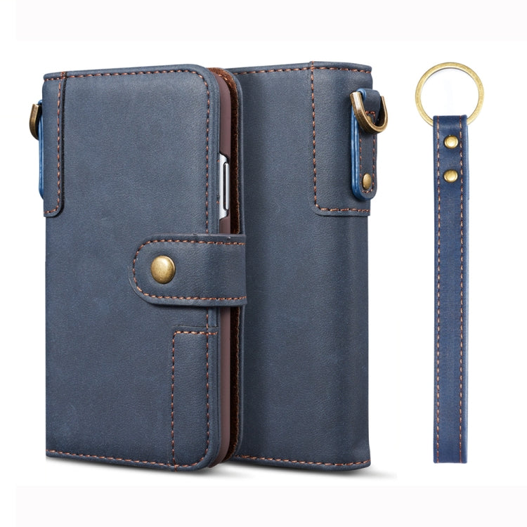 For Huawei Nova 3e Cowhide Texture Horizontal Flip Leather Case with Holder & Card Slots & Wallet & Lanyard