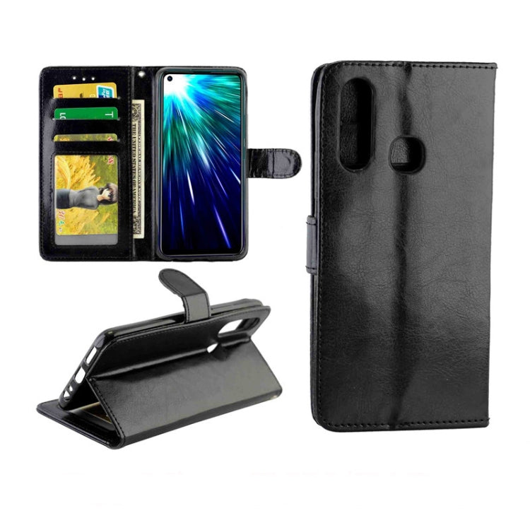 For Vivo Z1 Pro Crazy Horse Texture Horizontal Flip Leather Case with Holder & Card Slots & Wallet & Photo Frame