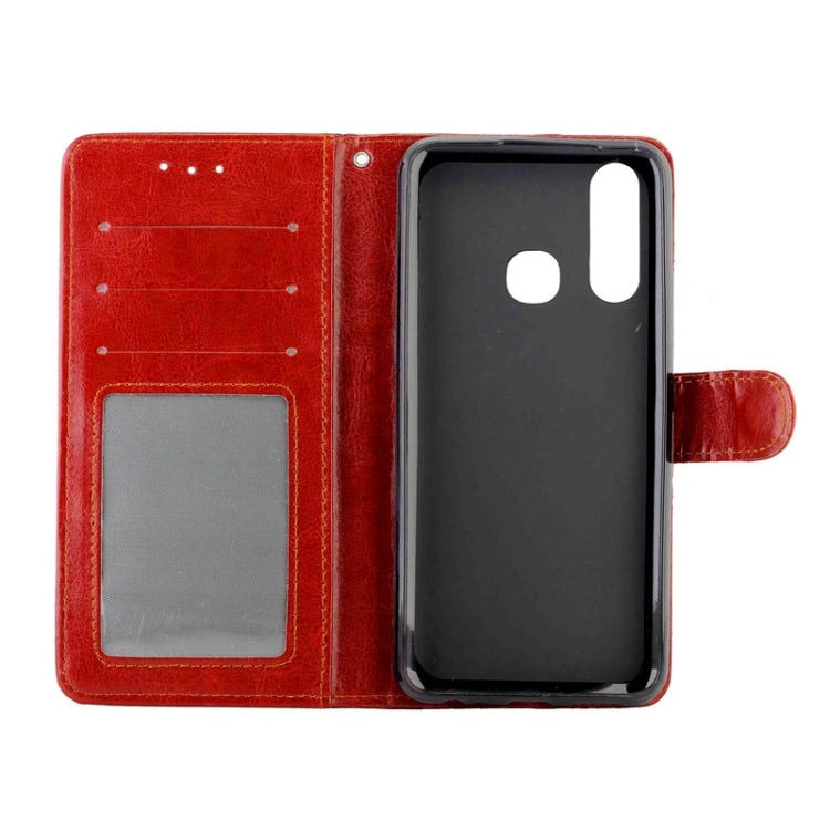 For Vivo Z1 Pro Crazy Horse Texture Horizontal Flip Leather Case with Holder & Card Slots & Wallet & Photo Frame