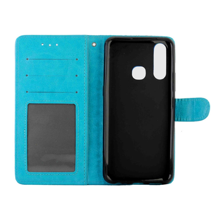For Vivo Z1 Pro Crazy Horse Texture Horizontal Flip Leather Case with Holder & Card Slots & Wallet & Photo Frame