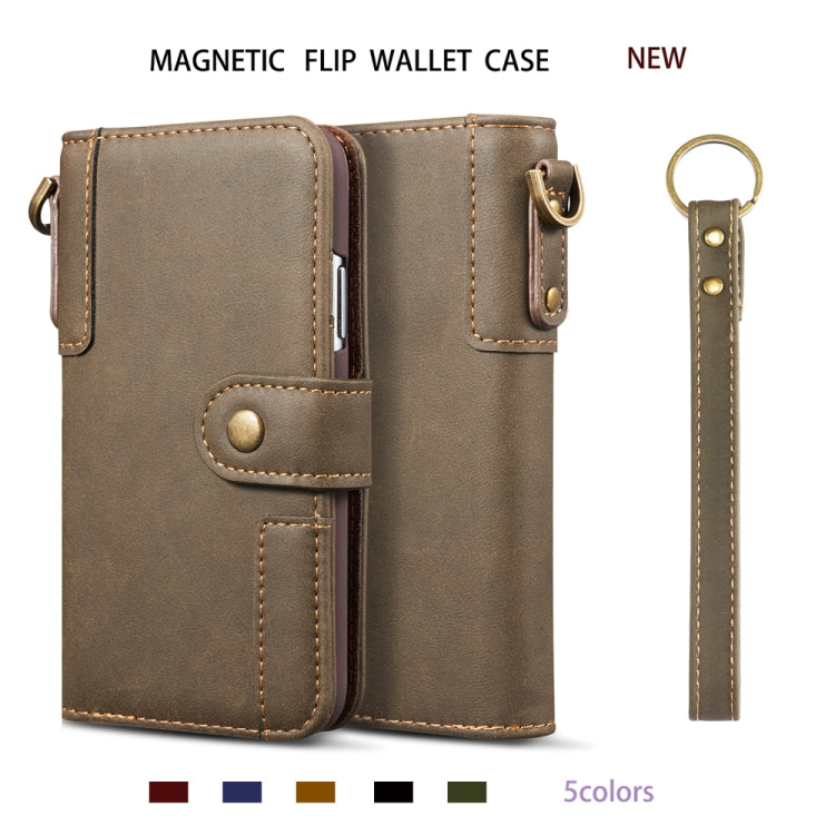 For iPhone XS Max Cowhide Texture Horizontal Flip Leather Case with Holder & Card Slots & Wallet & Lanyard