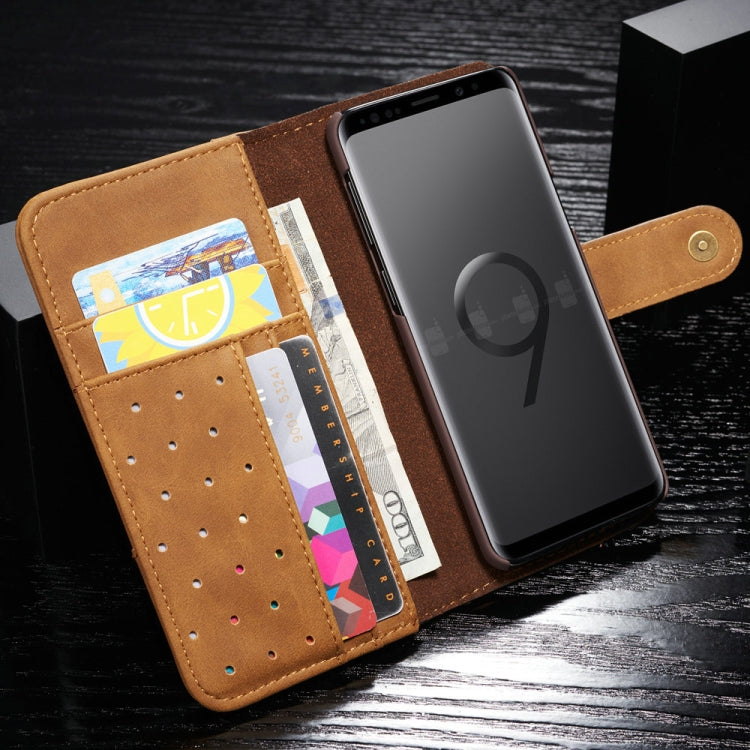 For Galaxy S9 Plus Cowhide Texture Horizontal Flip Leather Case with Holder & Card Slots & Wallet & Lanyard