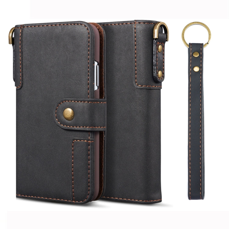 For Galaxy S10e  Cowhide Texture Horizontal Flip Leather Case with Holder & Card Slots & Wallet & Lanyard