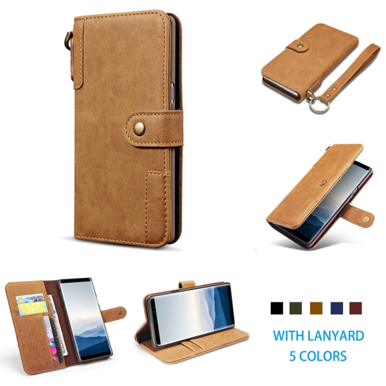 For Galaxy S10e  Cowhide Texture Horizontal Flip Leather Case with Holder & Card Slots & Wallet & Lanyard