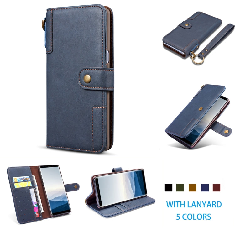 For Galaxy S10e  Cowhide Texture Horizontal Flip Leather Case with Holder & Card Slots & Wallet & Lanyard