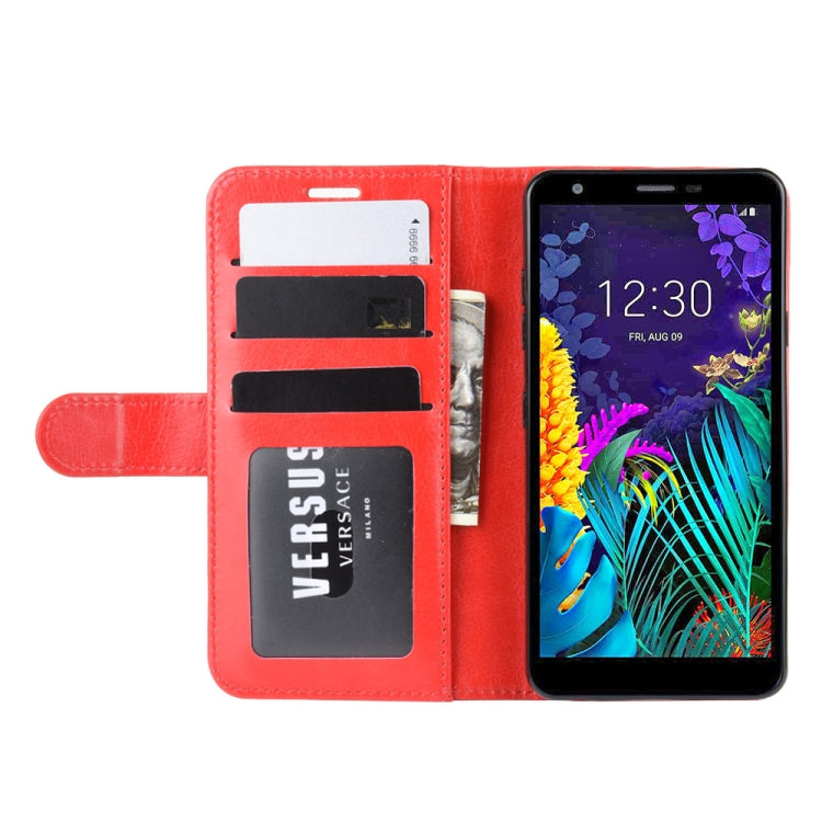 For LG K30 2019/X2 (2019) Texture Single Fold Horizontal Flip Leather Case with Holder & Card Slots & Wallet