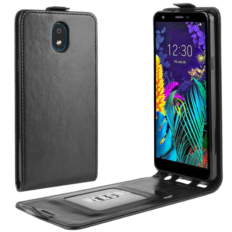 For LG K30 2019 / X2 2019 Crazy Horse Vertical Flip Leather Protective Case