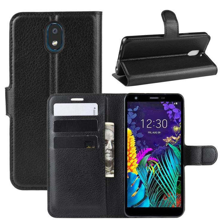 For LG K30 2019/X2 2019 Litchi Texture Horizontal Flip Leather Case with Wallet & Holder & Card Slots