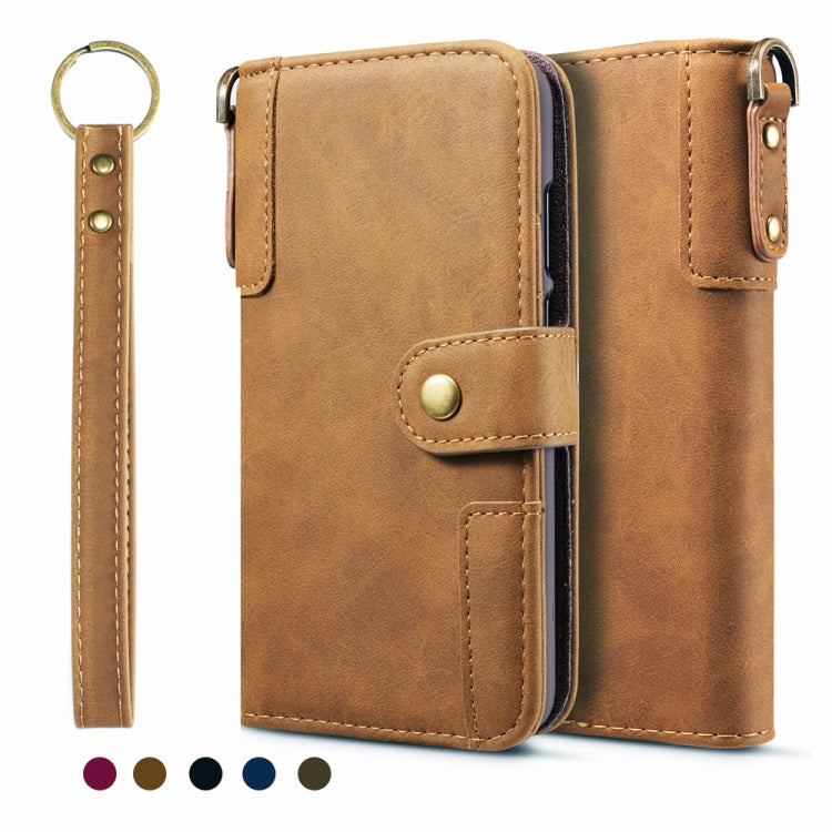 For Huawei P20 Cowhide Texture Horizontal Flip Leather Case with Holder & Card Slots & Wallet & Lanyard