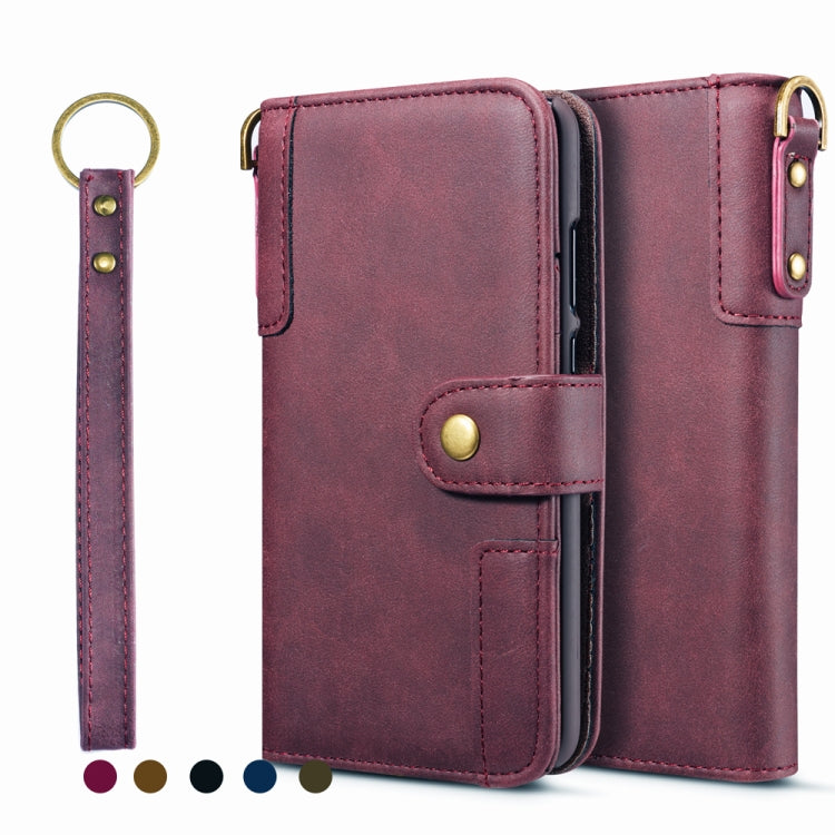 For Huawei P20 Cowhide Texture Horizontal Flip Leather Case with Holder & Card Slots & Wallet & Lanyard