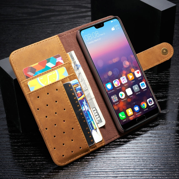 For Huawei P20 Pro Cowhide Texture Horizontal Flip Leather Case, with Holder & Card Slots & Wallet & Lanyard