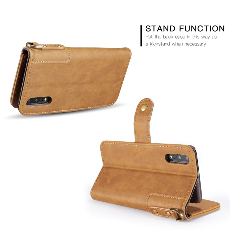 For Huawei P20 Pro Cowhide Texture Horizontal Flip Leather Case, with Holder & Card Slots & Wallet & Lanyard