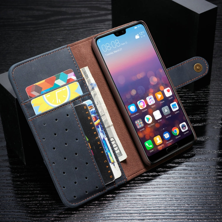 For Huawei P20 Pro Cowhide Texture Horizontal Flip Leather Case, with Holder & Card Slots & Wallet & Lanyard