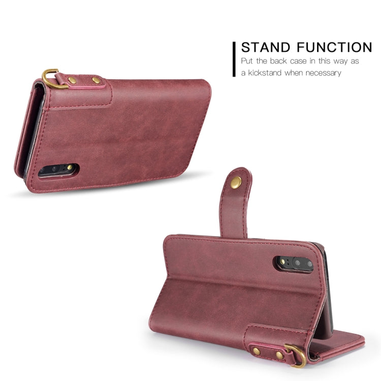 For Huawei P20 Pro Cowhide Texture Horizontal Flip Leather Case, with Holder & Card Slots & Wallet & Lanyard