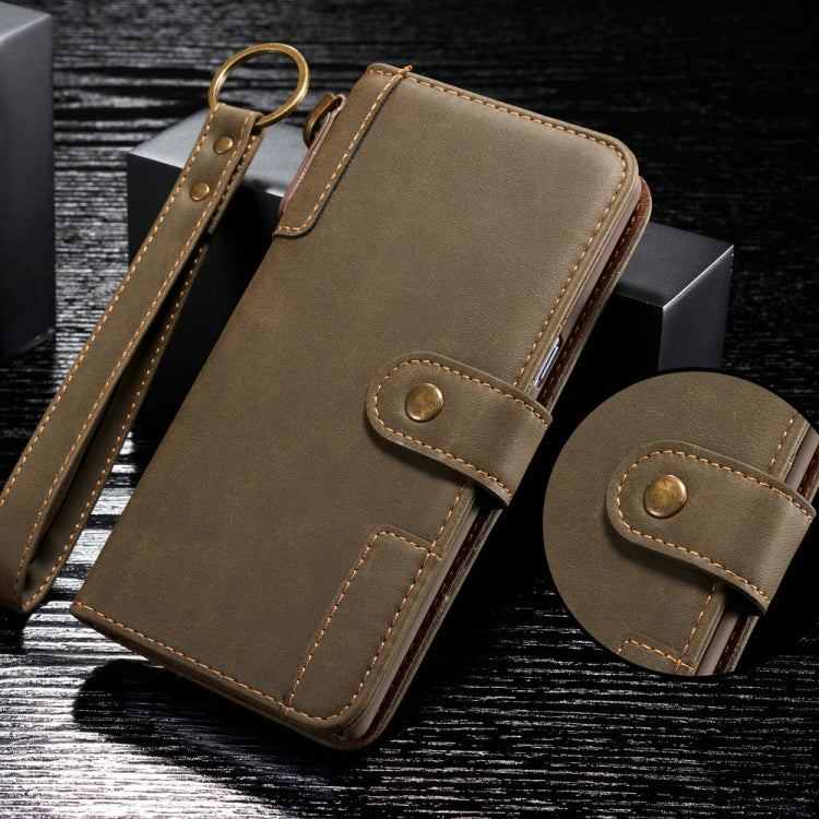 For Galaxy Note10 Cowhide Texture Horizontal Flip Leather Case with Holder & Card Slots & Wallet & Lanyard