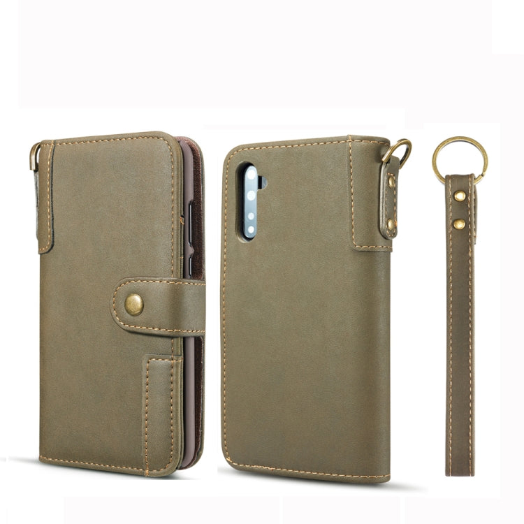For Galaxy Note10 Cowhide Texture Horizontal Flip Leather Case with Holder & Card Slots & Wallet & Lanyard