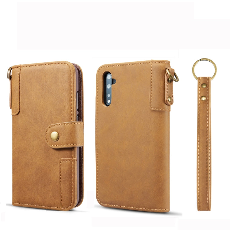 For Galaxy Note10 Cowhide Texture Horizontal Flip Leather Case with Holder & Card Slots & Wallet & Lanyard
