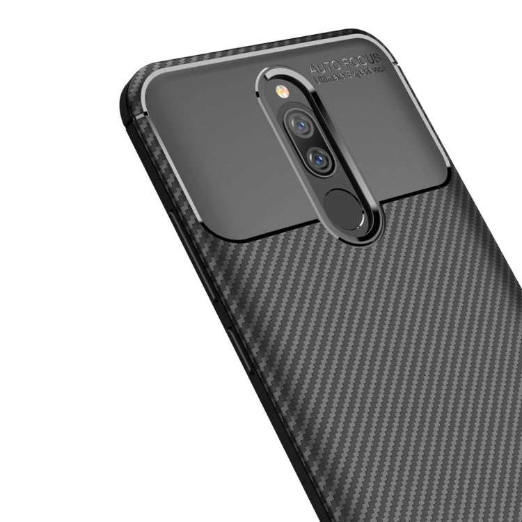 For Xiaomi Redmi 8  Beetle Series Carbon Fiber Texture Shockproof TPU Case