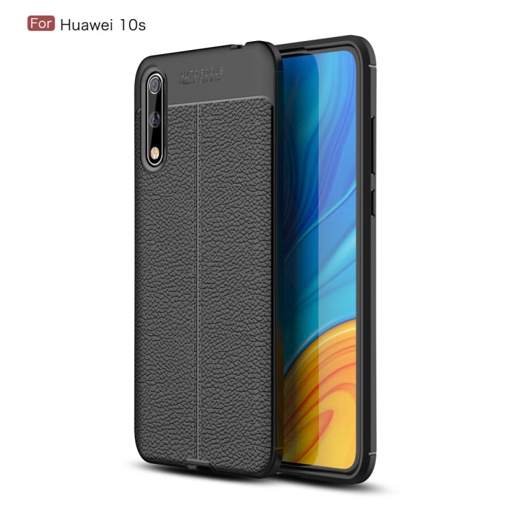 For Huawei Enjoy 10s Litchi Texture TPU Shockproof Case